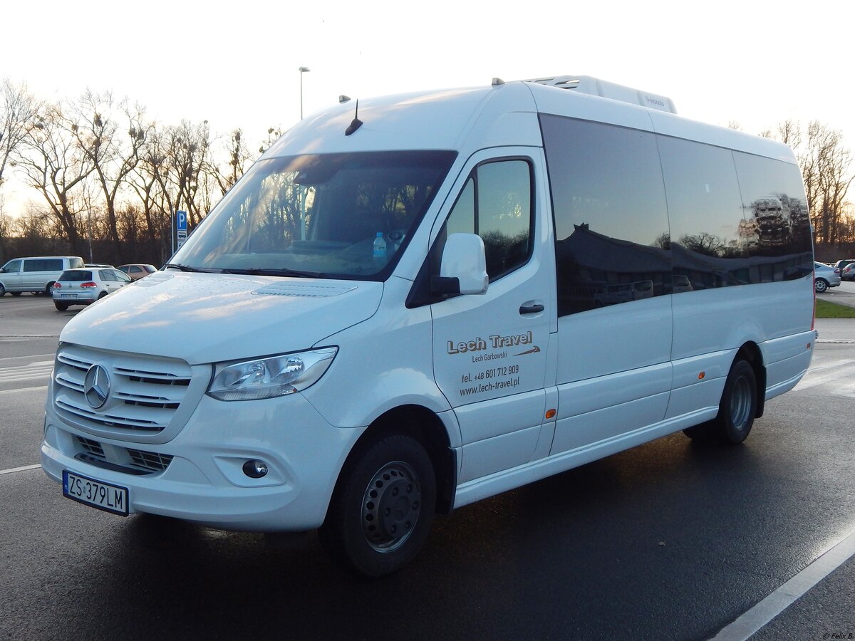 Mercedes Sprinter von Lech Travel aus Polen in Neubrandenburg.