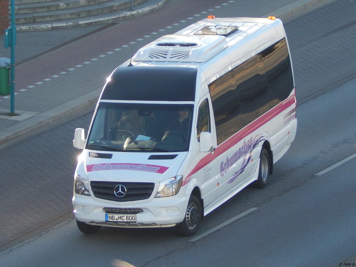 Mercedes Sprinter von Schumacher aus Deutschland in Neubrandenburg.