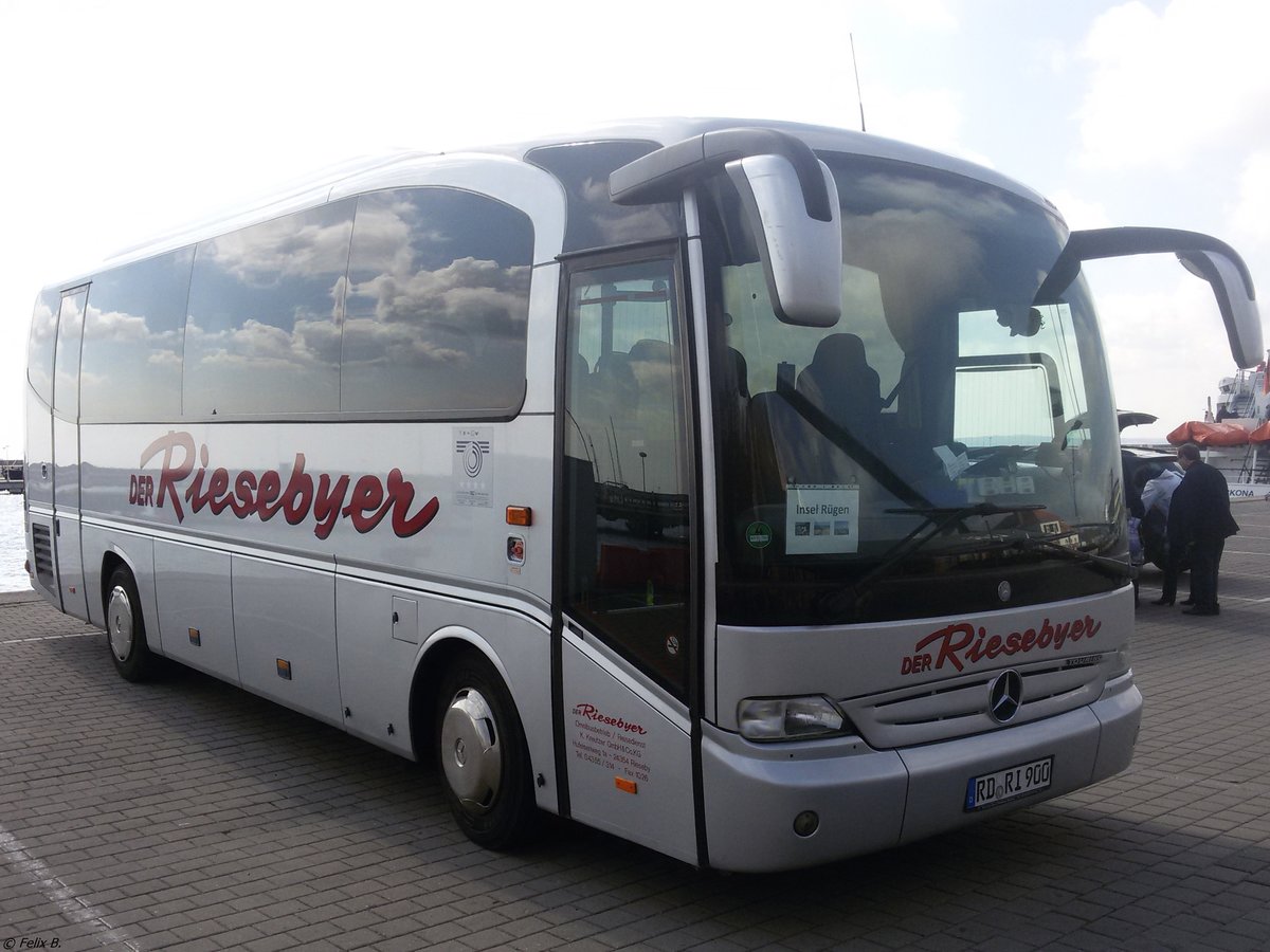 Mercedes Tourino von Der Riesebyer aus Deutschland im Stadthafen Sassnitz. 