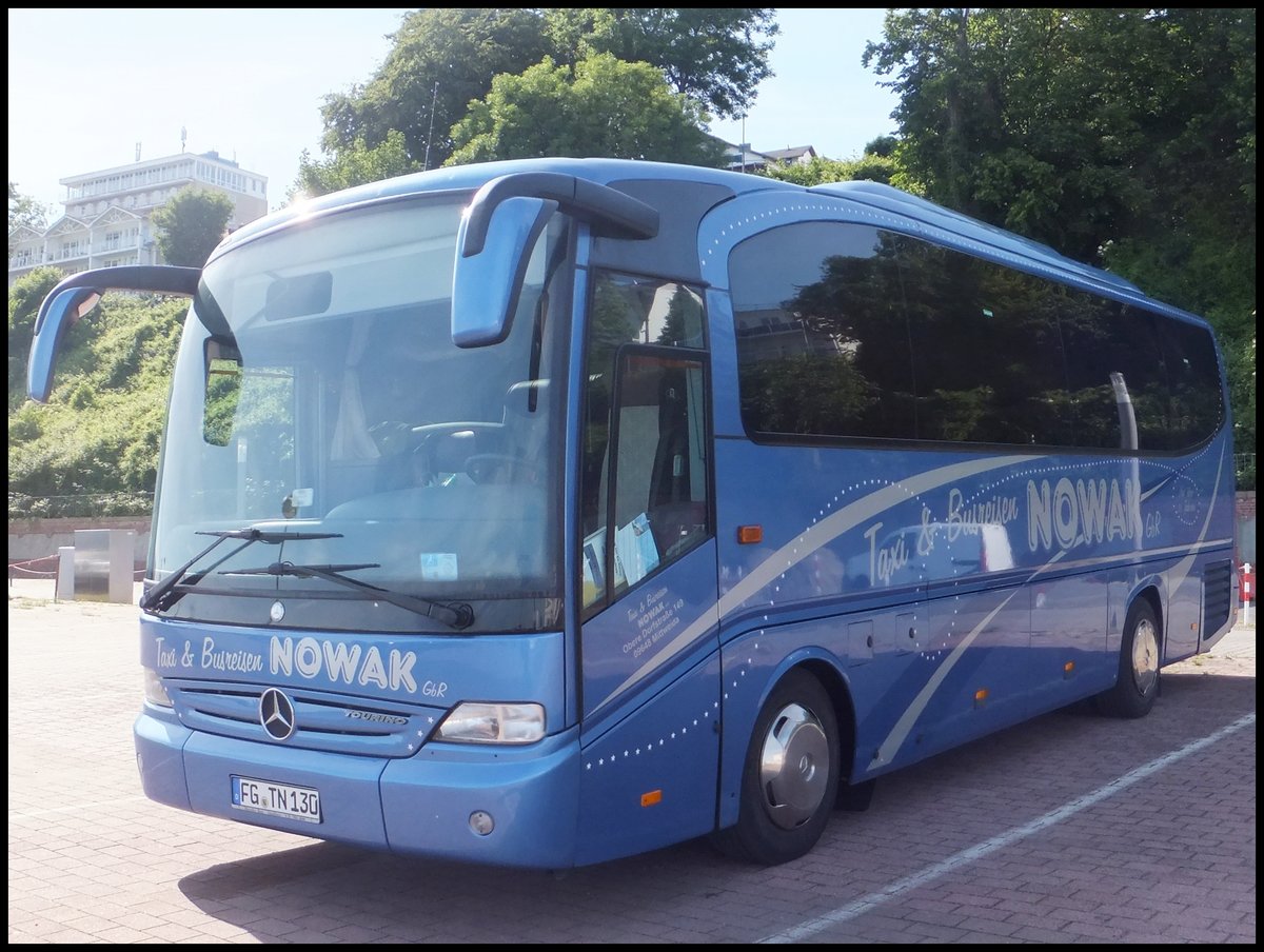 Mercedes Tourino von Nowak aus Deutschland im Stadthafen Sassnitz.