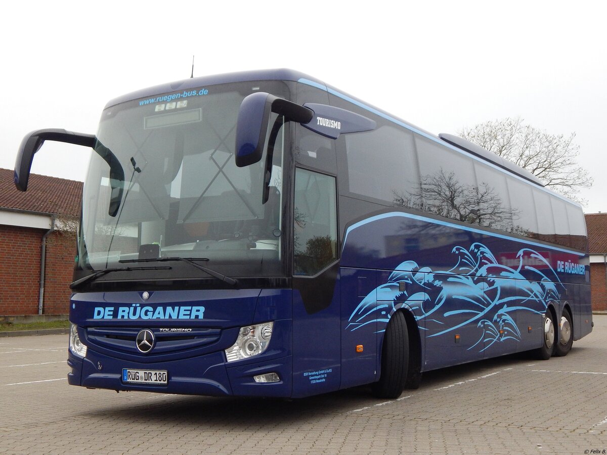 Mercedes Tourismo von De R�ganer aus Deutschland in Bergen. 