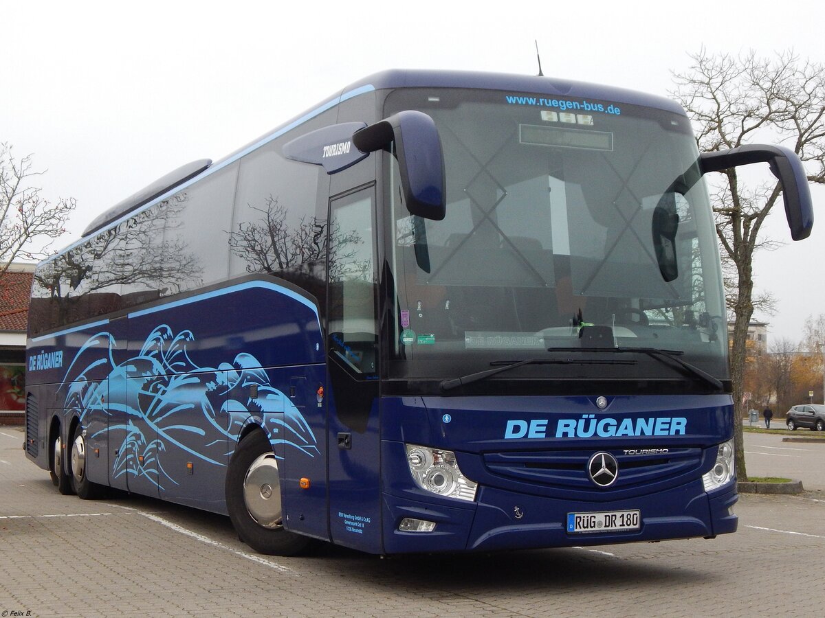Mercedes Tourismo von De R�ganer aus Deutschland in Bergen. 