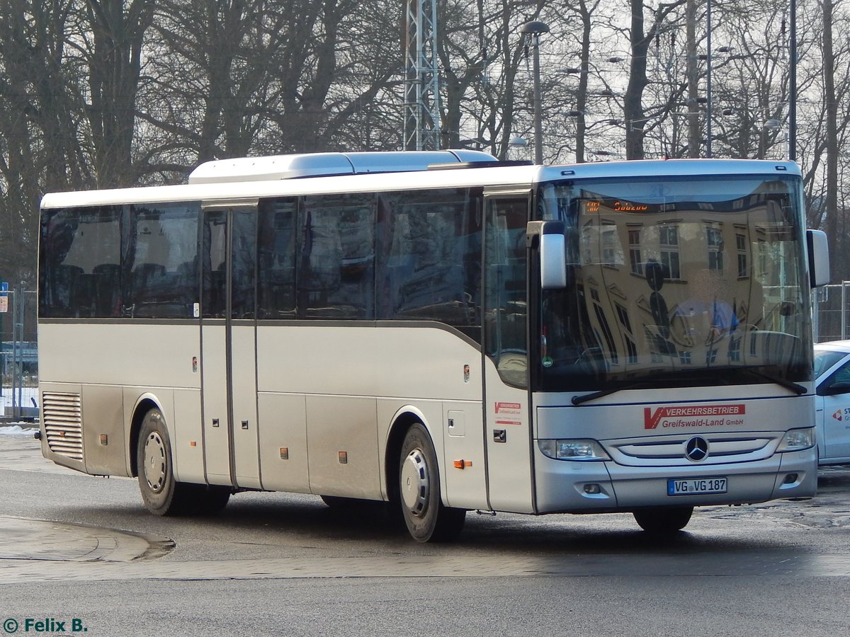 Mercedes Tourismo des Verkehrsbetrieb Greifswald-Land GmbH in Greifswald.