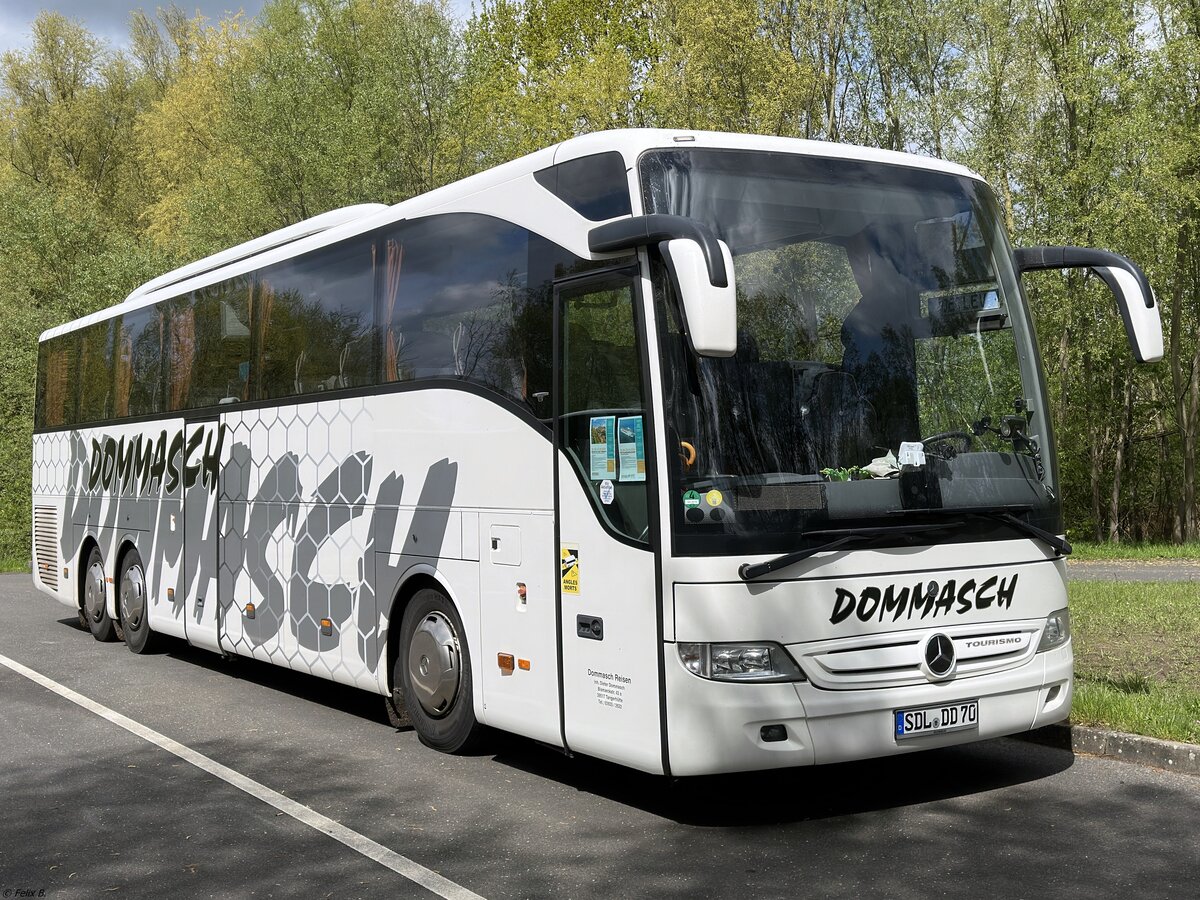 Mercedes Tourismo von Dommasch aus Deutschland in Plau am See.