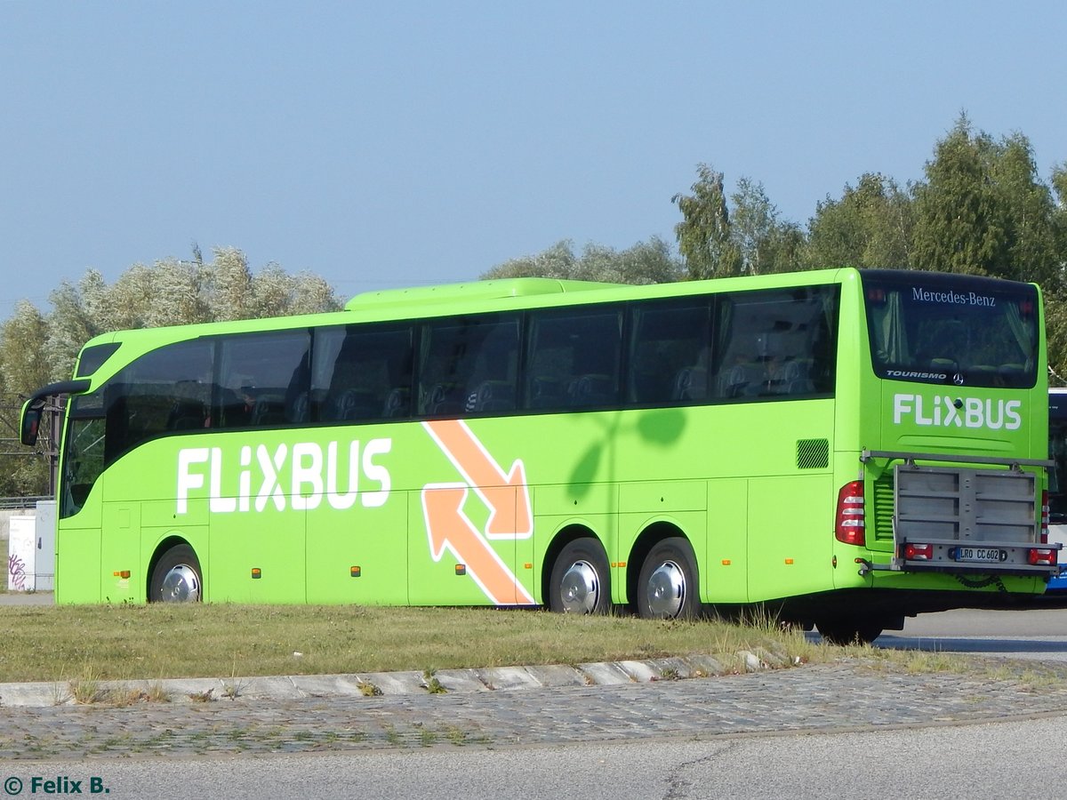 Mercedes Tourismo von Flixbus/Joost's aus Deutschland in Rostock.