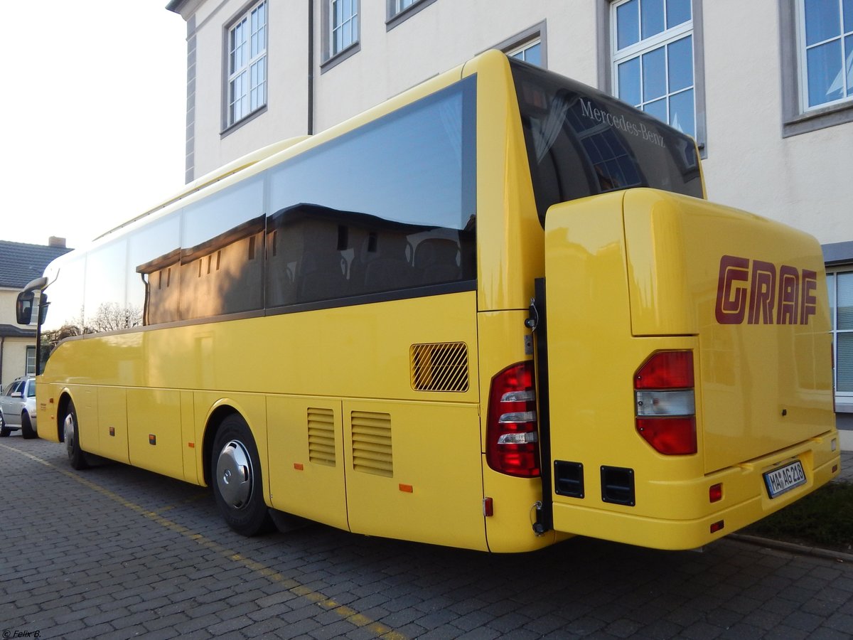 Mercedes Tourismo K von Graf's Reisen aus Deutschland in Sassnitz.