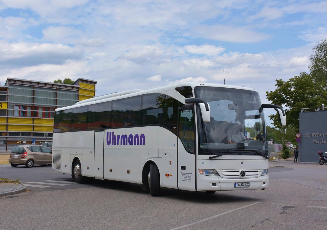 Mercedes Tourismo von Uhrmann Reisen aus der BRD 2017 in Krems.