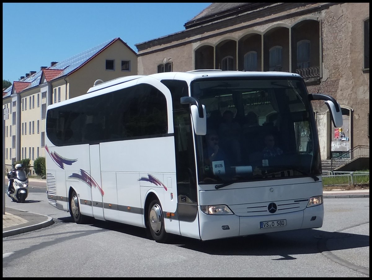 Mercedes Travego von ??? aus Deutschland in Sassnitz.