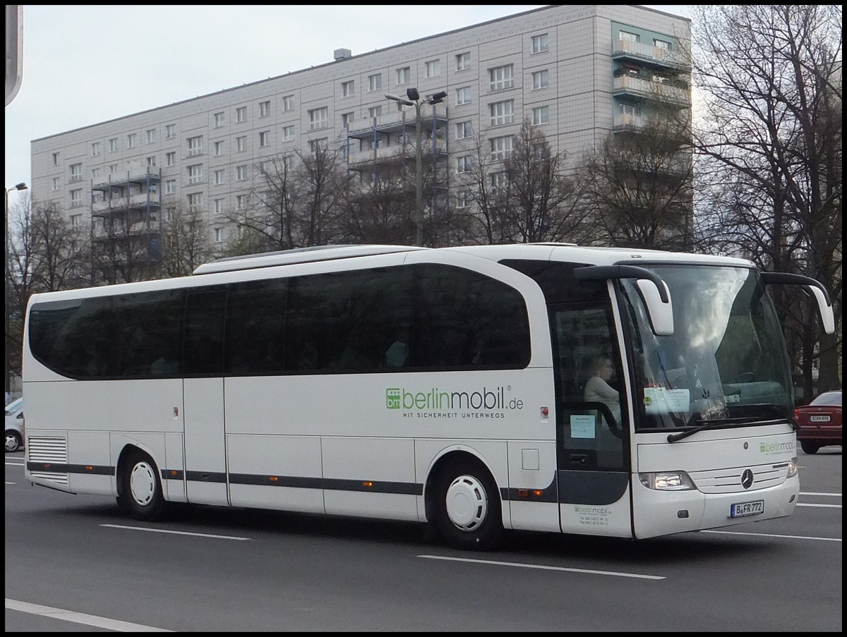 Mercedes Travego von Berlin Mobil aus Deutschland in Berlin.