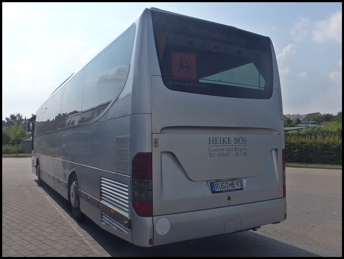Mercedes Travego von Heike B�s aus Deutschland in Bergen.