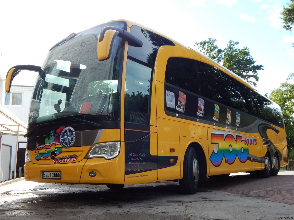 Mercedes Travego von JobTours aus Deutschland in Baabe.