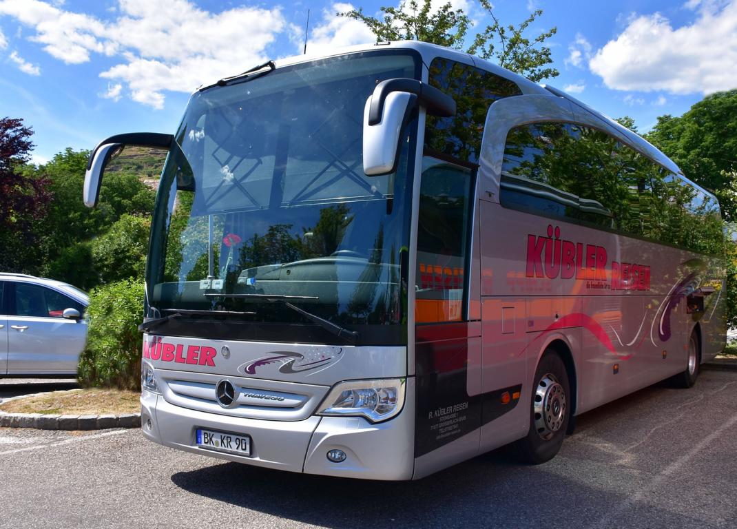 Mercedes Travego von K�BLER Reisen aus der BRD.
