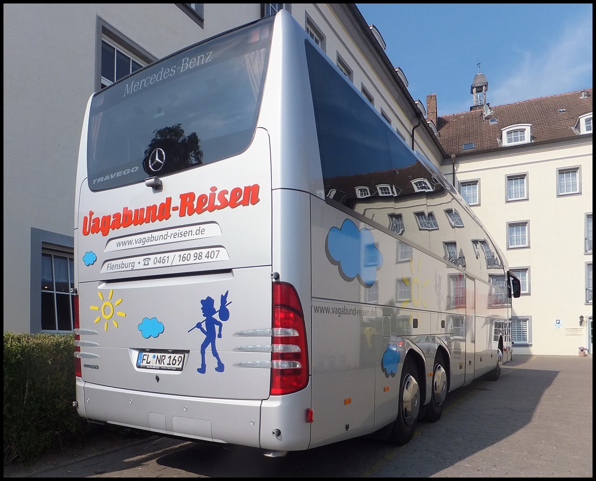 Mercedes Travego von Neubauer/Vagabund-Reisen aus Deutschland in Sassnitz.