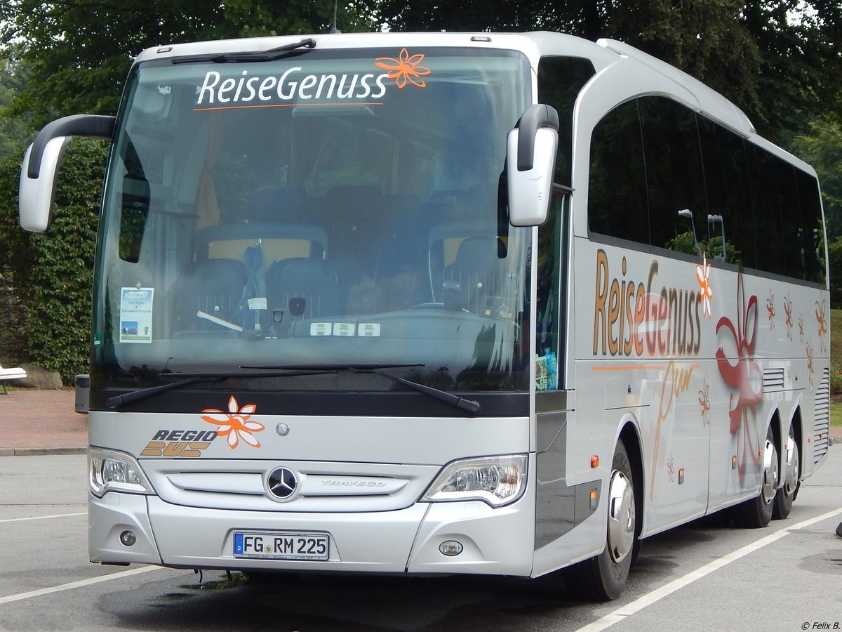 Mercedes Travego von Regiobus Mittelsachsen aus Deutschland in Baabe.  