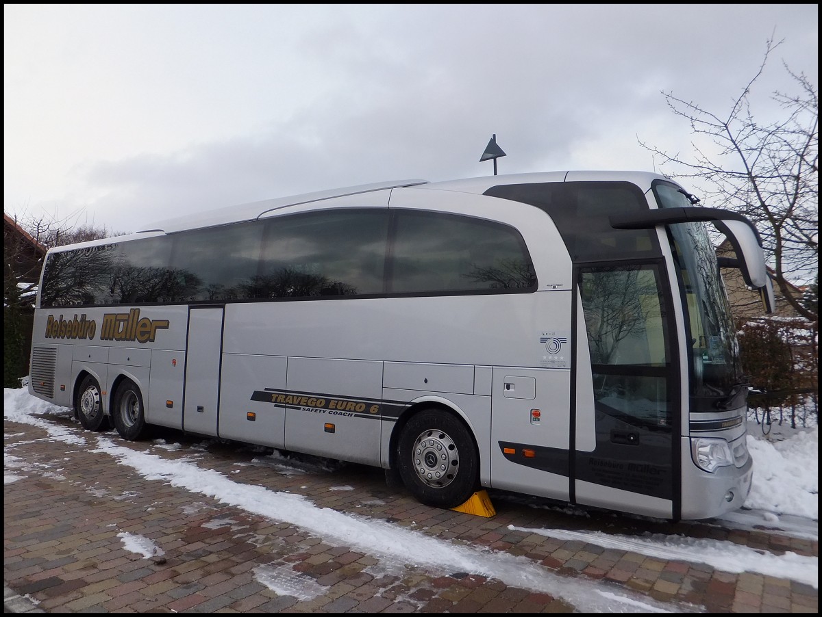 Mercedes Travego vom Reisebro Mller aus Deutschland in Ghren.