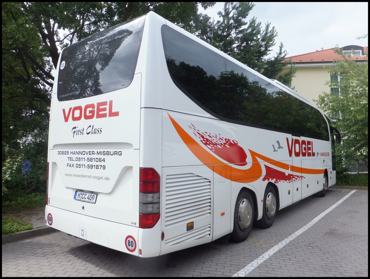 Mercedes Travego von Vogel aus Deutschland in Binz.