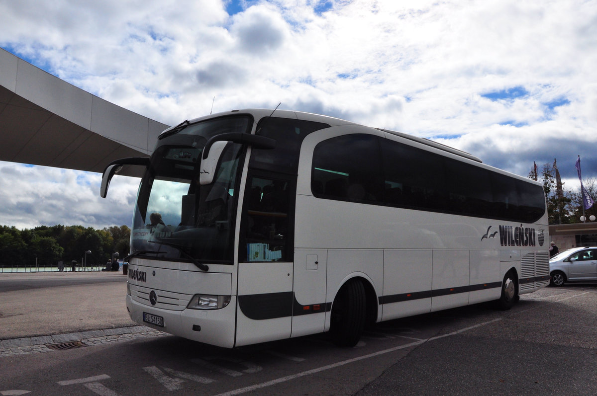 Mercedes Travego von Wilenski Reisen aus PL in Krems.