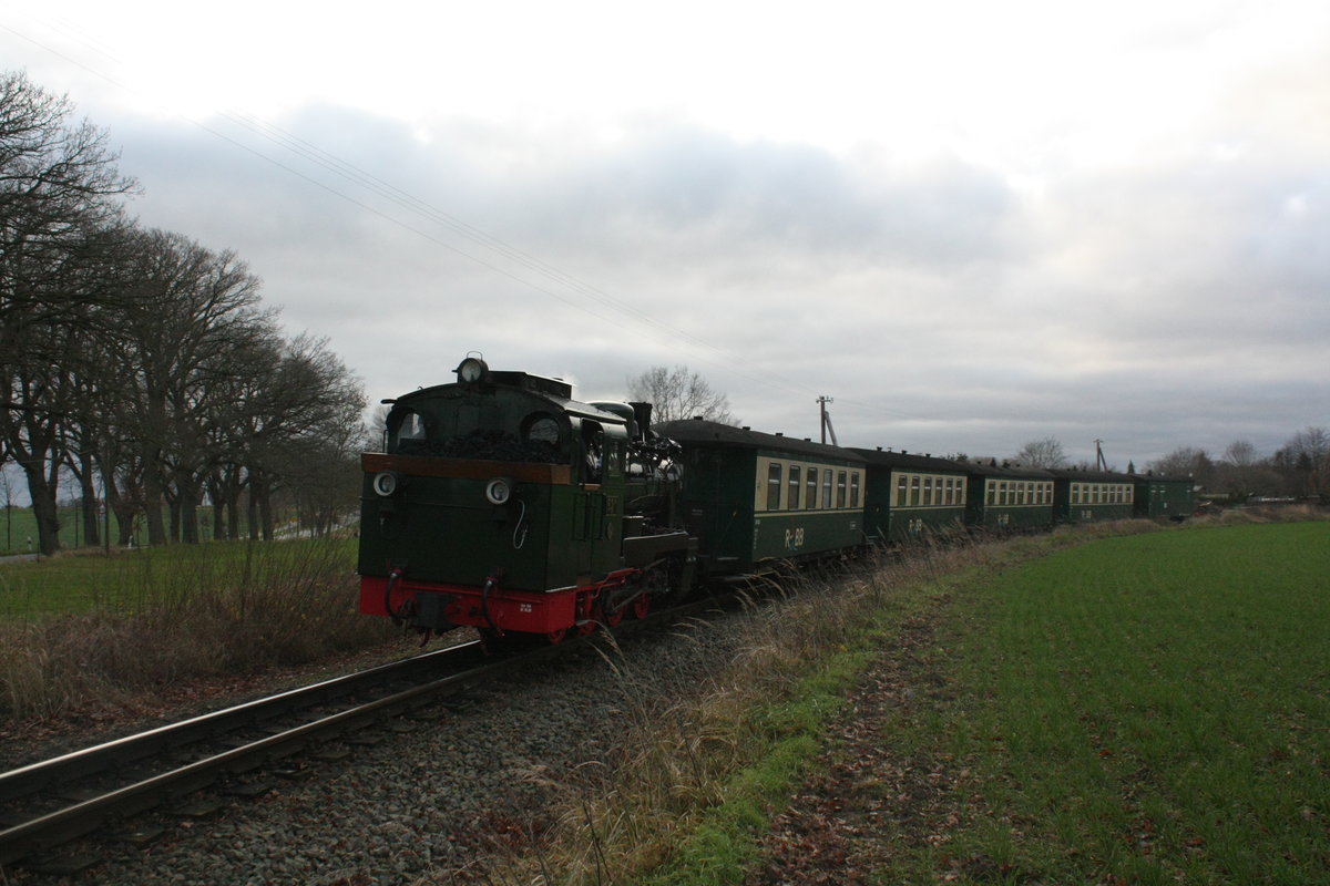 Mh 53 mit ziel Ostseebad G�hren bei Beuchow am 25.12.20