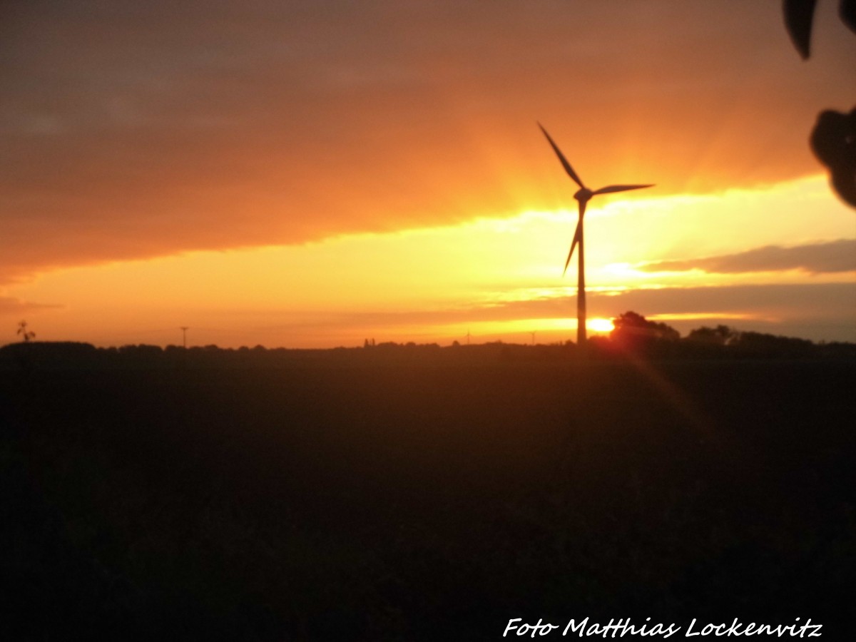 Morgenstimmung �ber Sachsen-Anhalt am 23.10.15