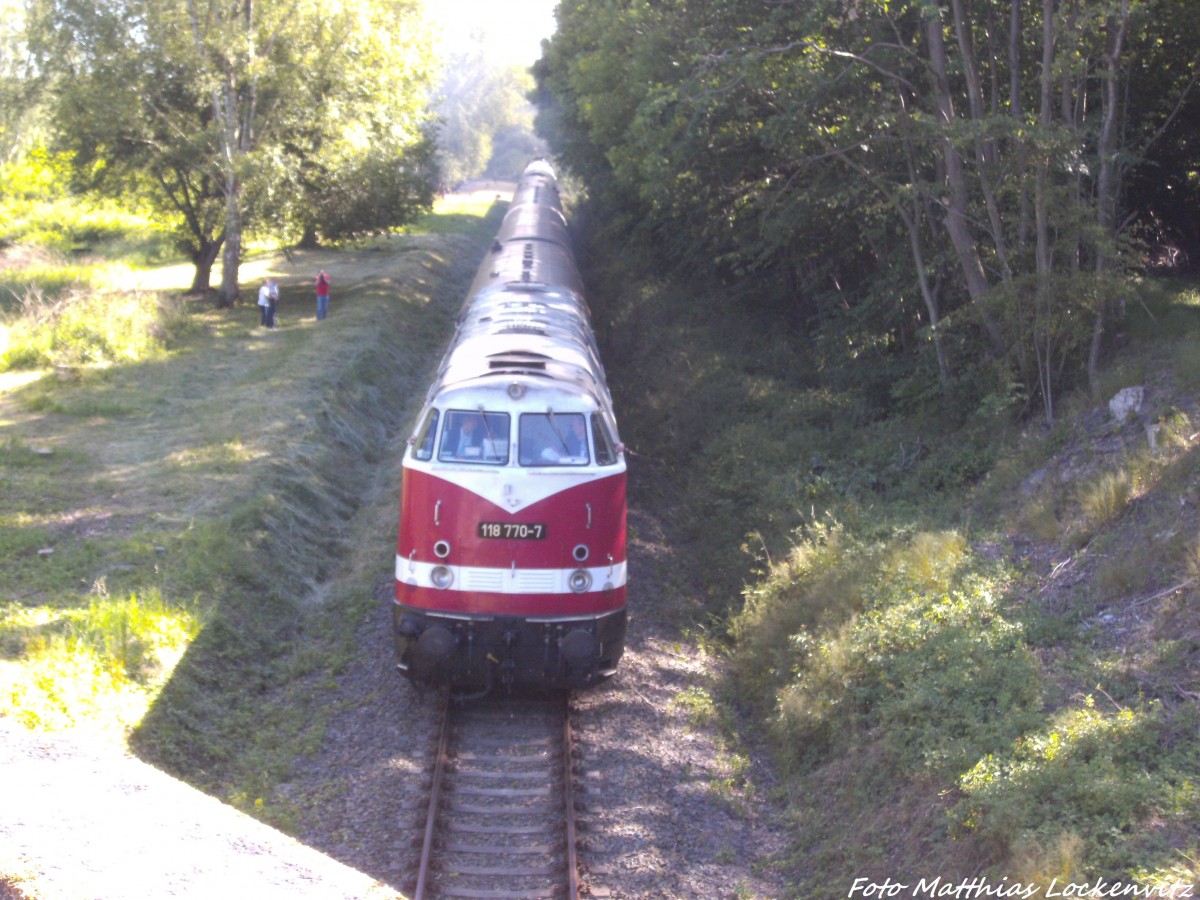 MTEG 118 770-7 unterwegs nach Bergen auf R�gen am 14.6.14