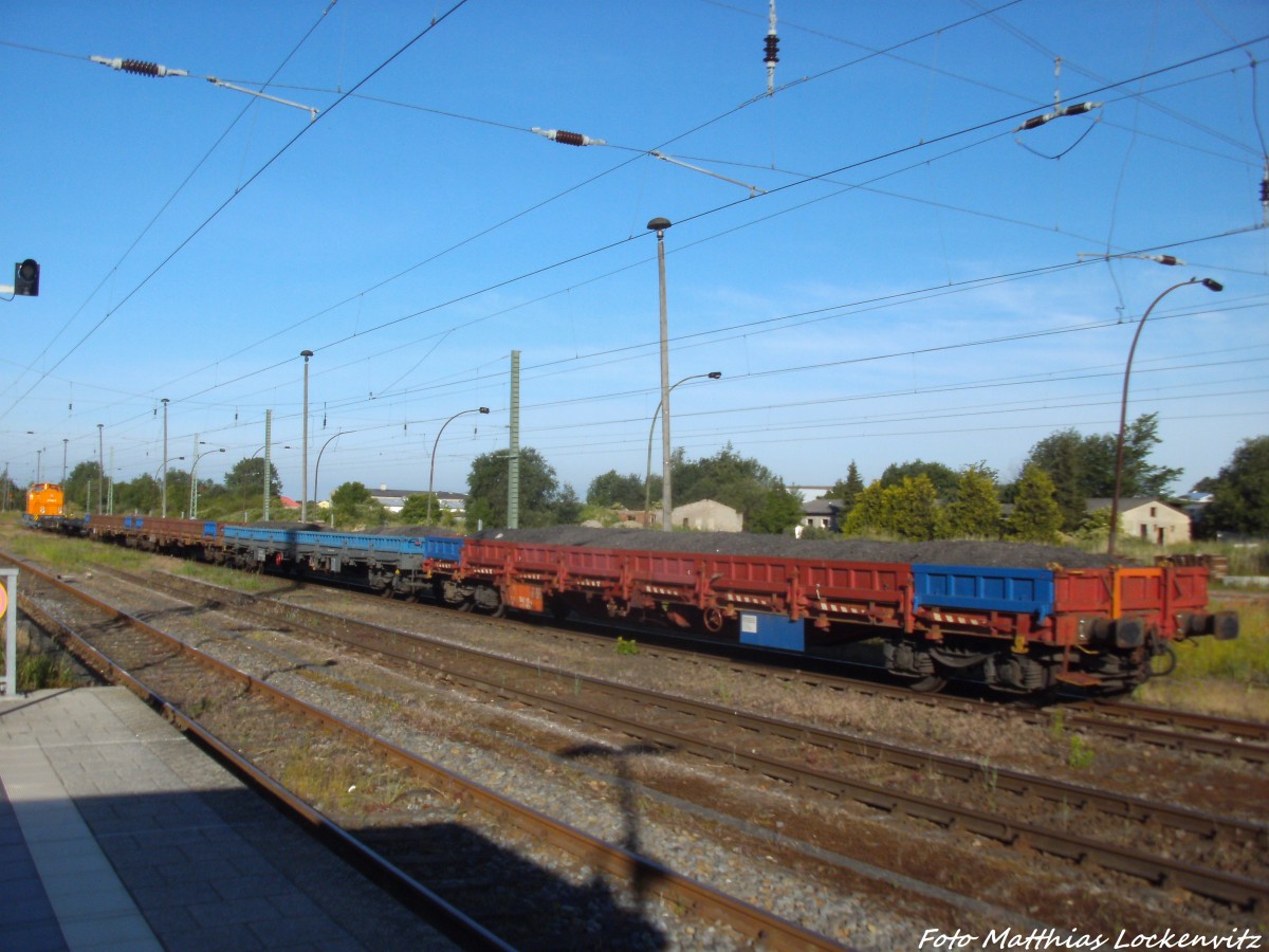 MTEG 293 022-0 abgestellt im Bahnhof Bergen auf R�gen am 16.6.14