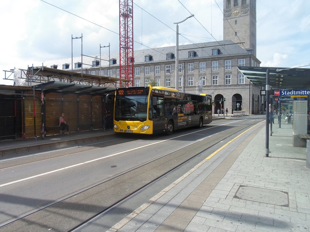 Mlheim Ruhr bus der MVG Mlheim Ruhr ,aufgenommen 22.7.17