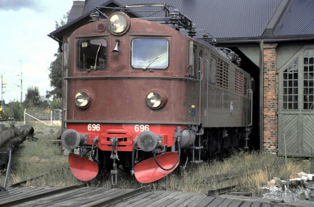 Museumselektrolok Typ F Nr.696 in Sala am 14.08.1994.
