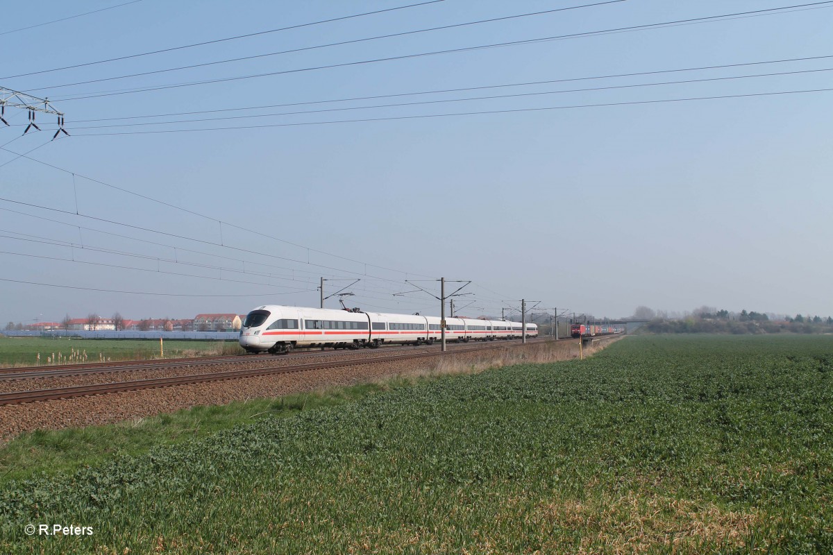 Nachschuss auf 411 018-5  Plauen Vogtland  