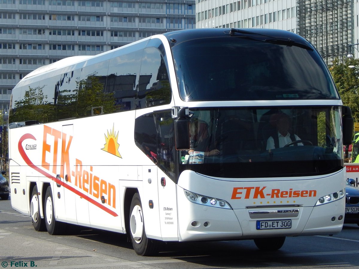 Neoplan Cityliner von ETK-Reisen aus Deutschland in Berlin.