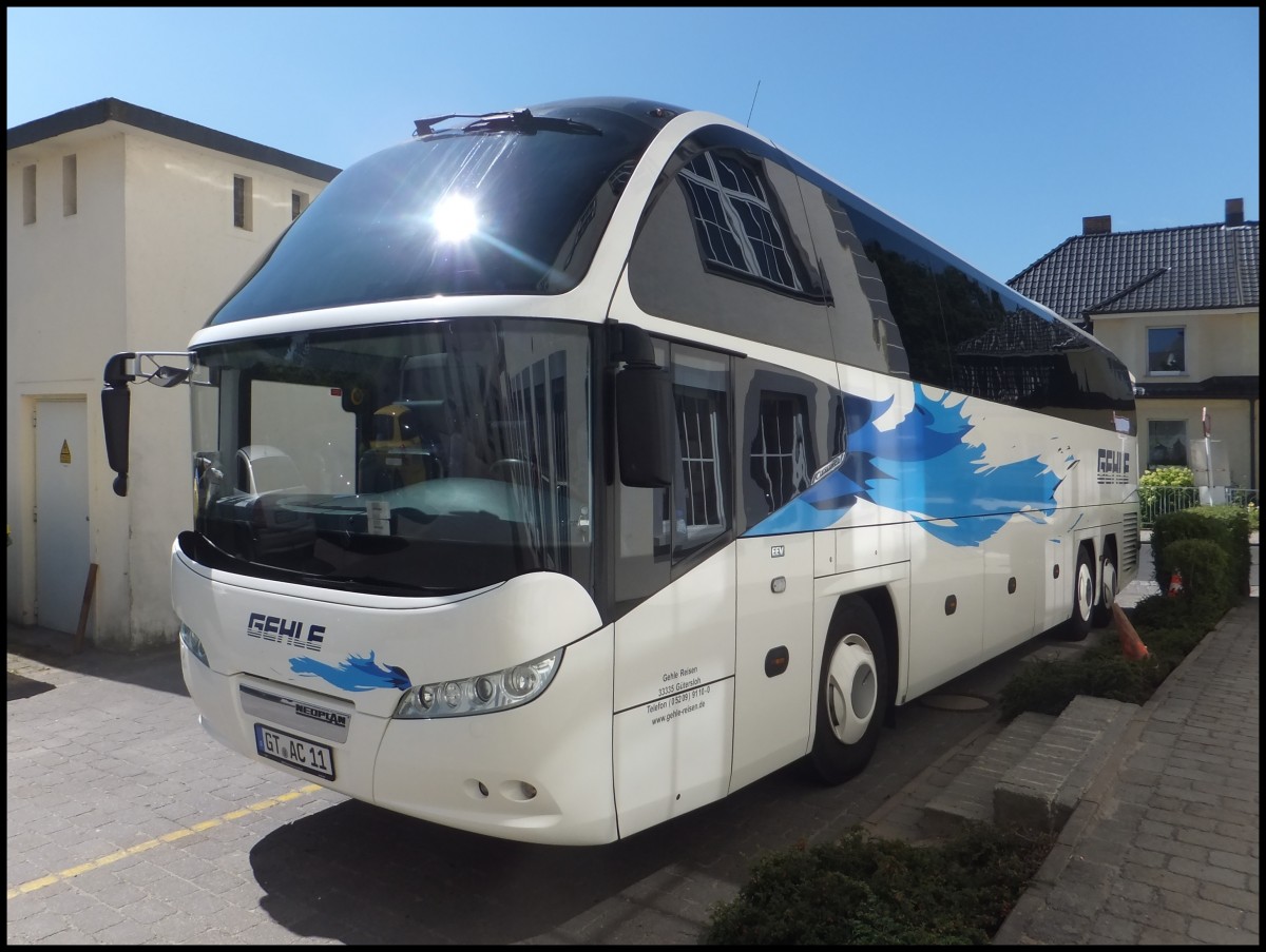 Neoplan Cityliner von Gehle aus Deutschland in Sassnitz.
