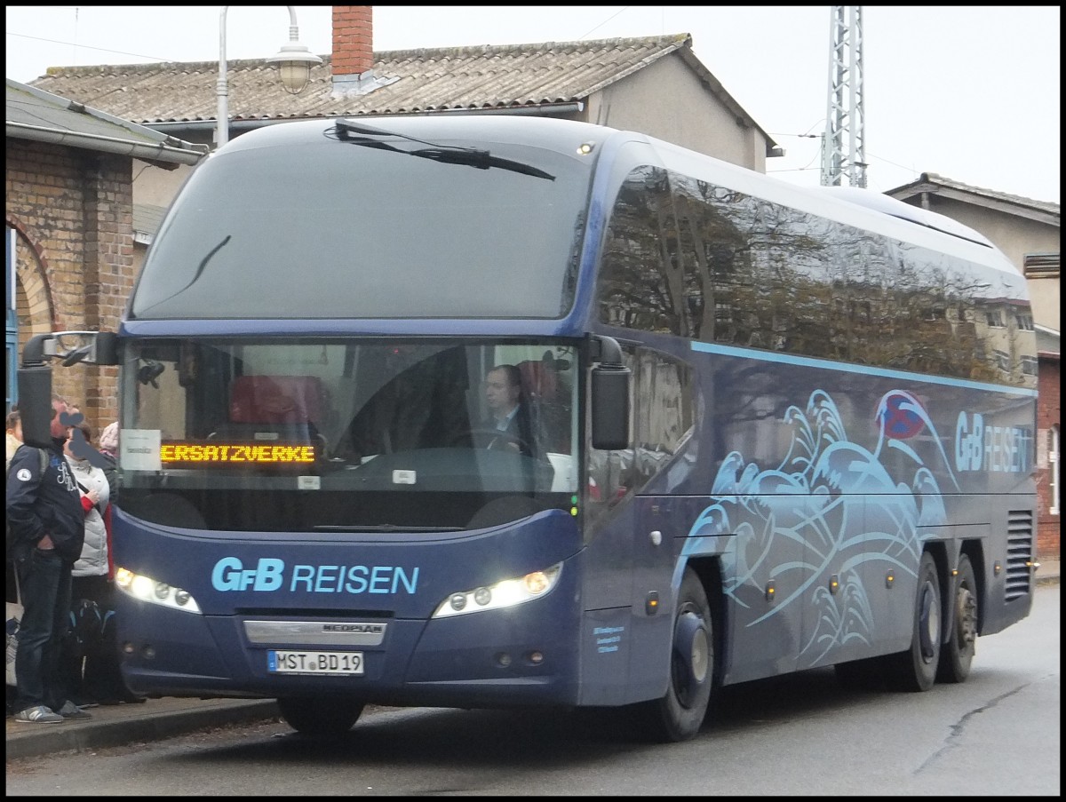 Neoplan Cityliner von GFB-Reisen aus Deutschland in Bergen.