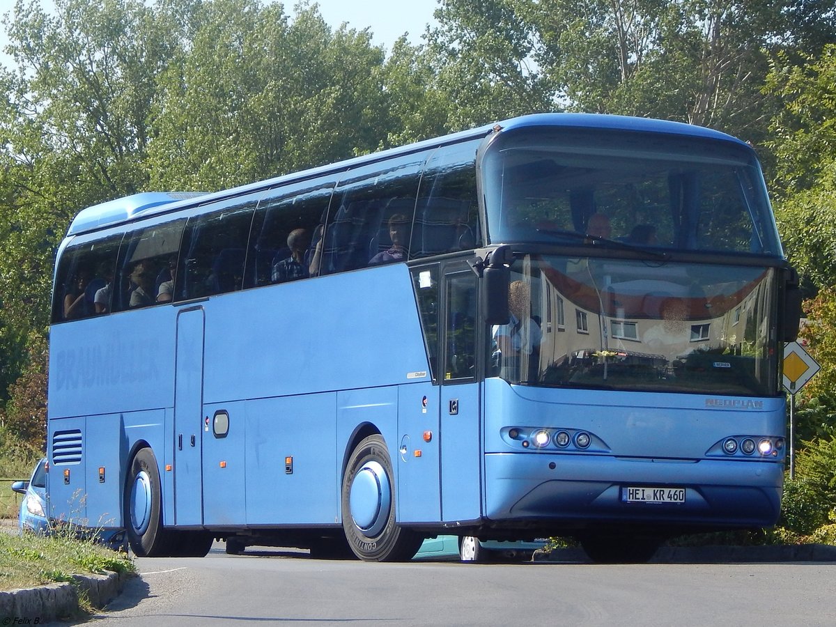 Neoplan Cityliner von Klein Reisen (ex Braumüller) aus Deutschland in Sassnitz.