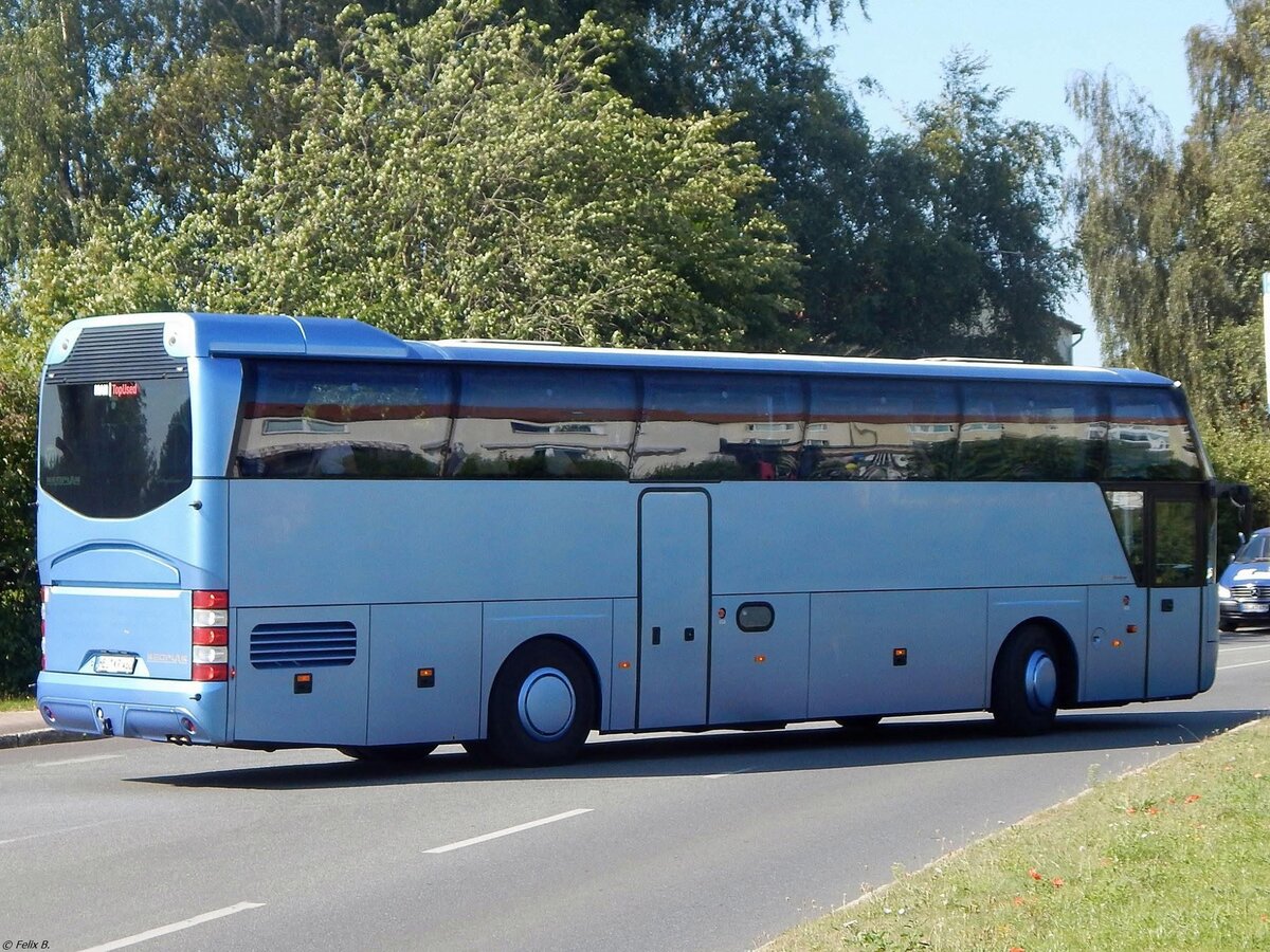 Neoplan Cityliner von Klein Reisen (ex Braumüller) aus Deutschland in Sassnitz.
