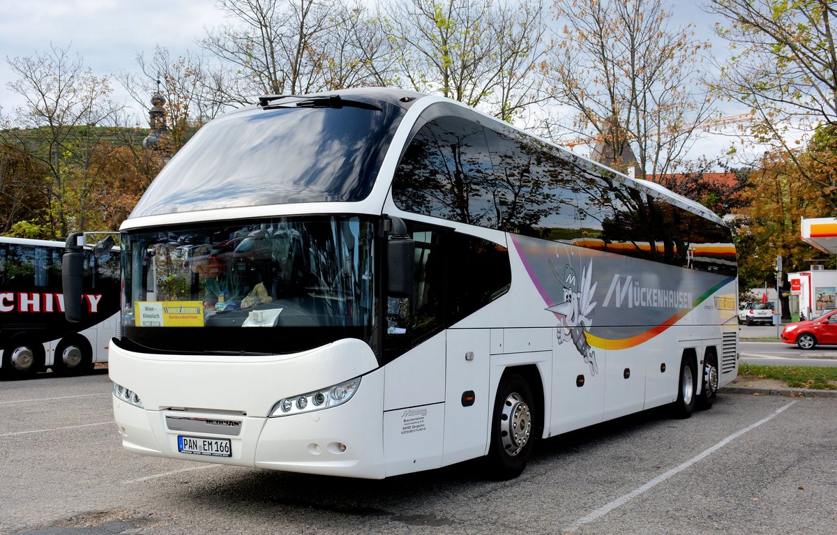 Neoplan Cityliner von M�ckenhausen aus der BRD in Krems gesehen.