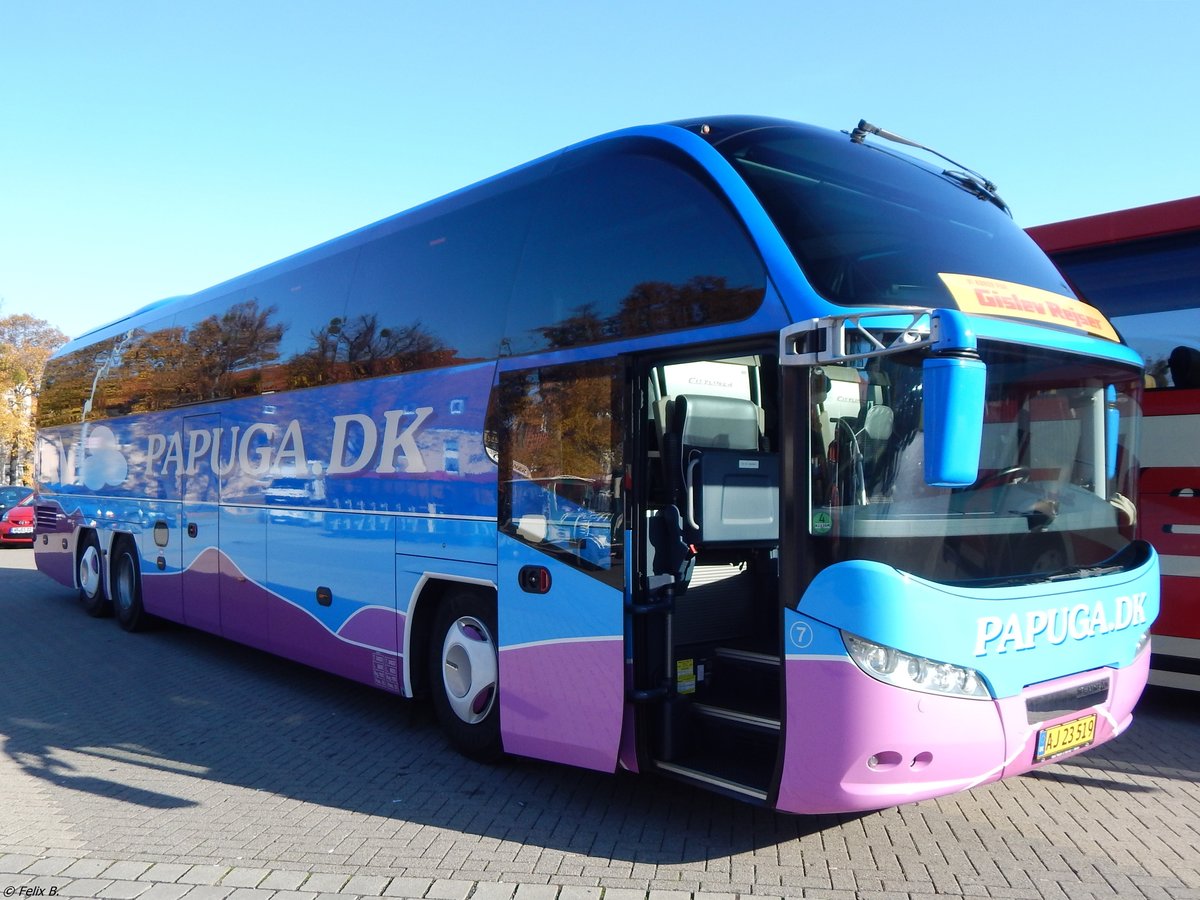 Neoplan Cityliner von Papuga aus Dänemark in Wernigerode.