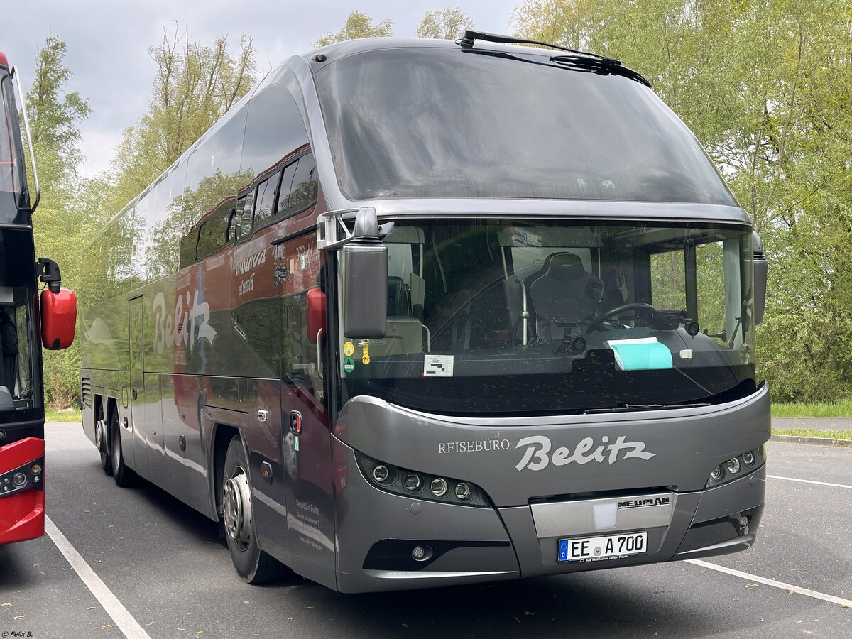 Neoplan Cityliner vom Reisebüro Belitz aus Deutschland in Plau am See.