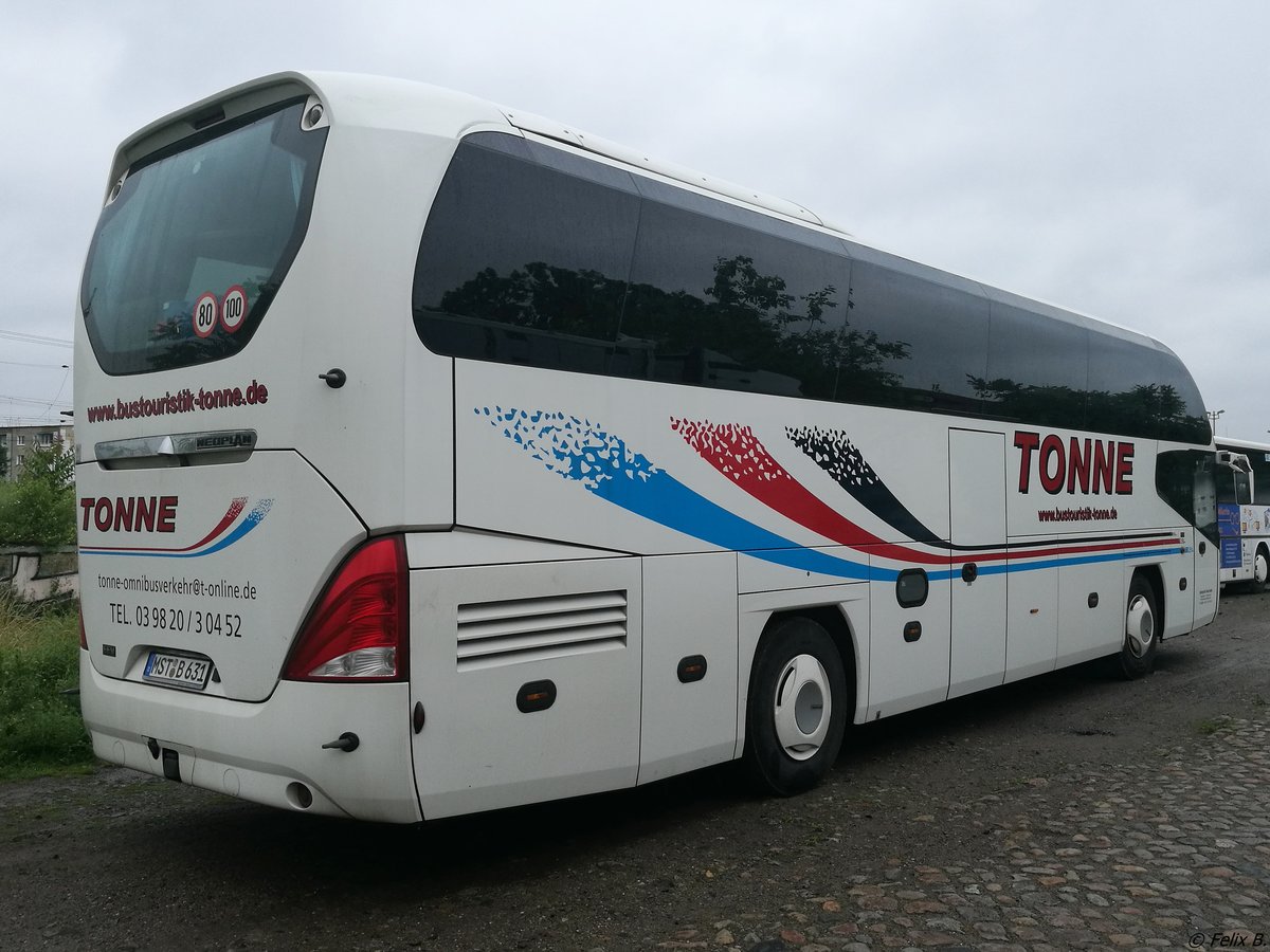 Neoplan Cityliner von Tonne aus Deutschland in Neubrandenburg.