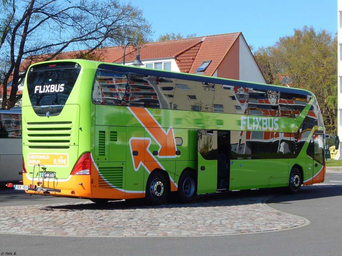 Neoplan Skyliner von FlixBus/Karsten Brust aus Deutschland in Binz. 