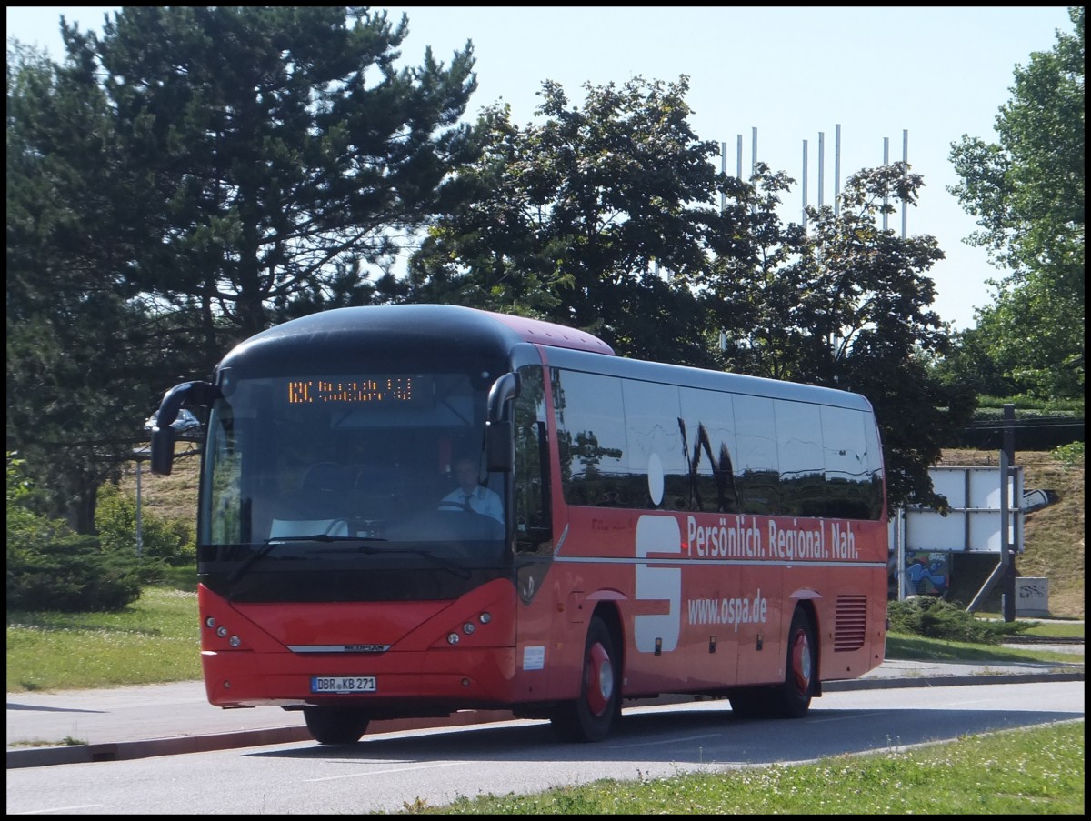 Neoplan Trendliner der K�stenbus GmbH in Rostock.