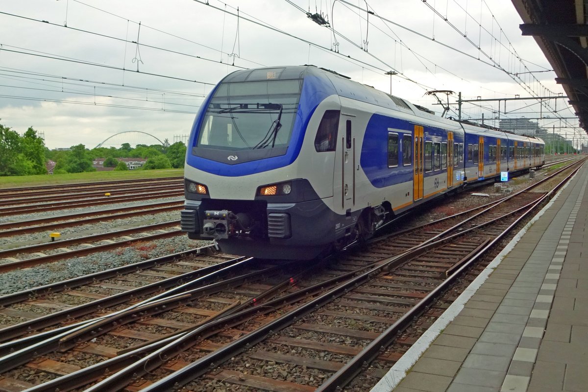 NS 2512 treft am 10 Mai 2019 in Nijmegen ein.