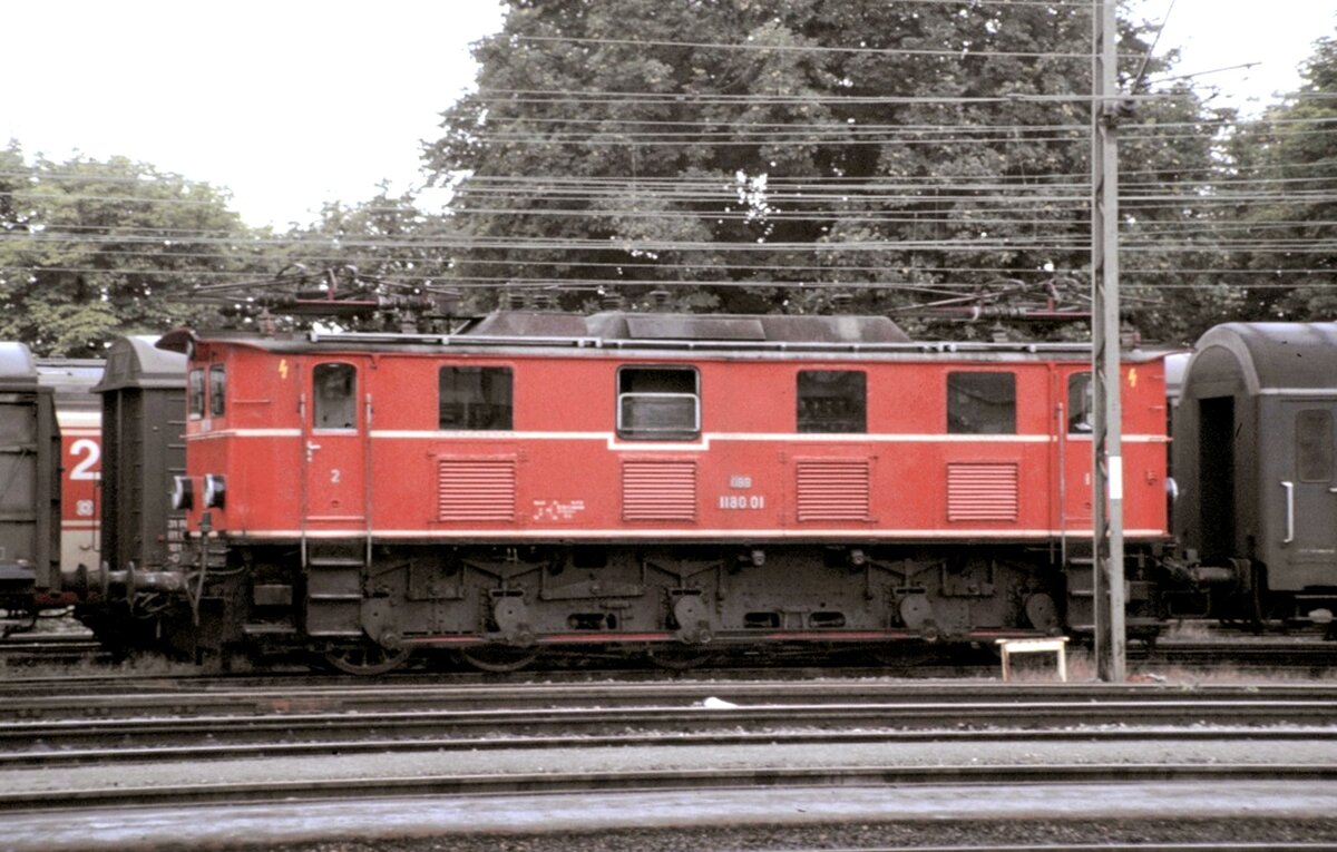 �BB 1181.01 in Bregenz am 19.09.1981.