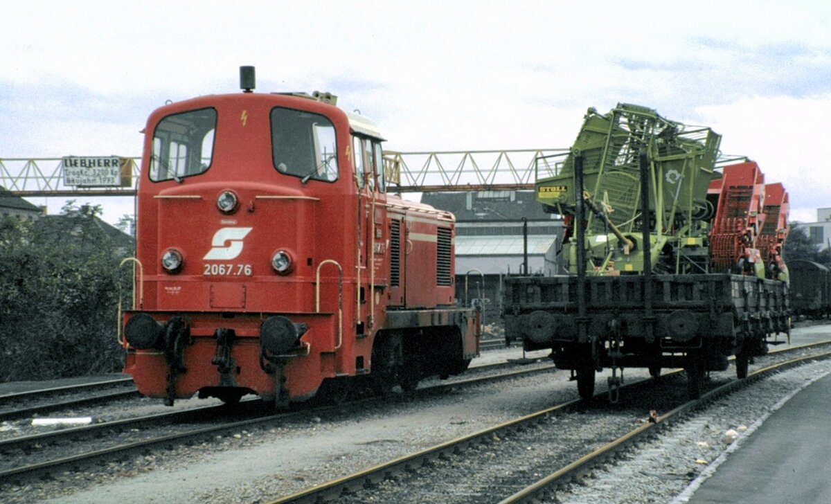 �BB 2067.76 in Wels am 07.10.1981.