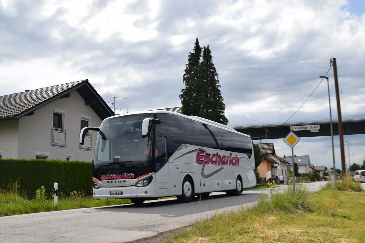 PA-EB 515 von Escherich Reisen in Passau im Juni 2020