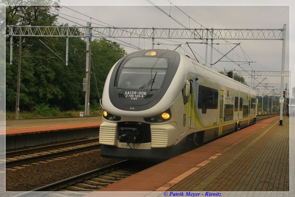 PKP SA139-006 bei Einfahrt in Rzepin am 17.10.2015