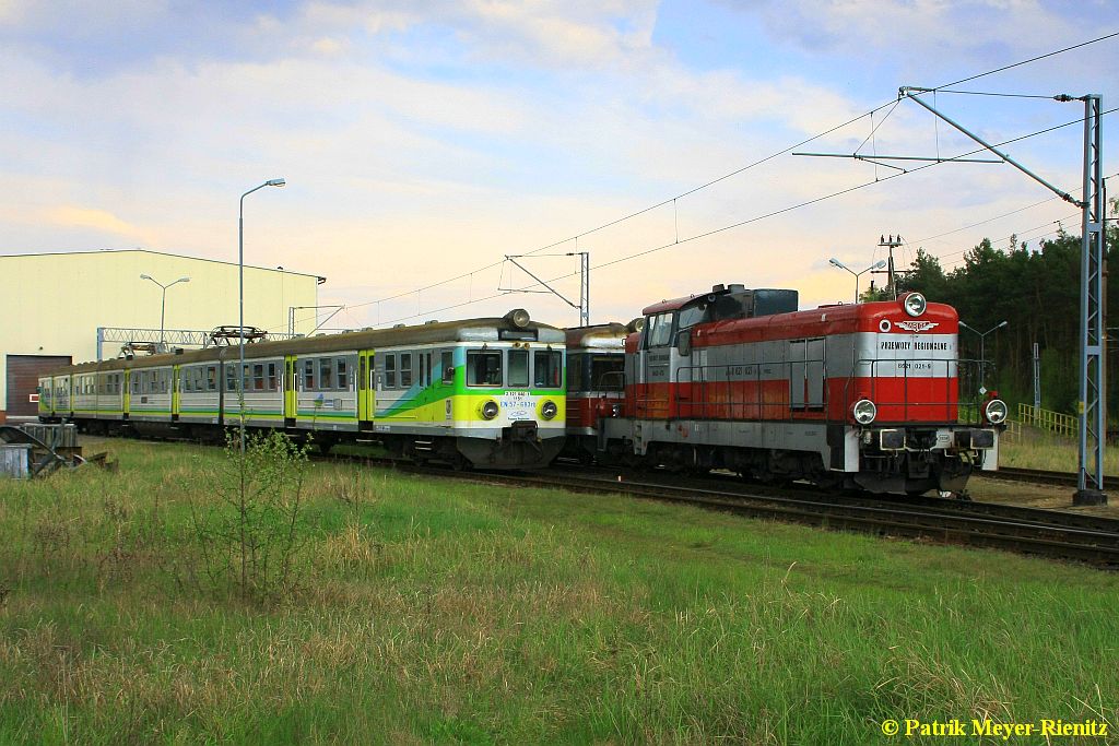 PKP SM42 - 476 abgestellt am 30.04.2015 im Bw Rzepin