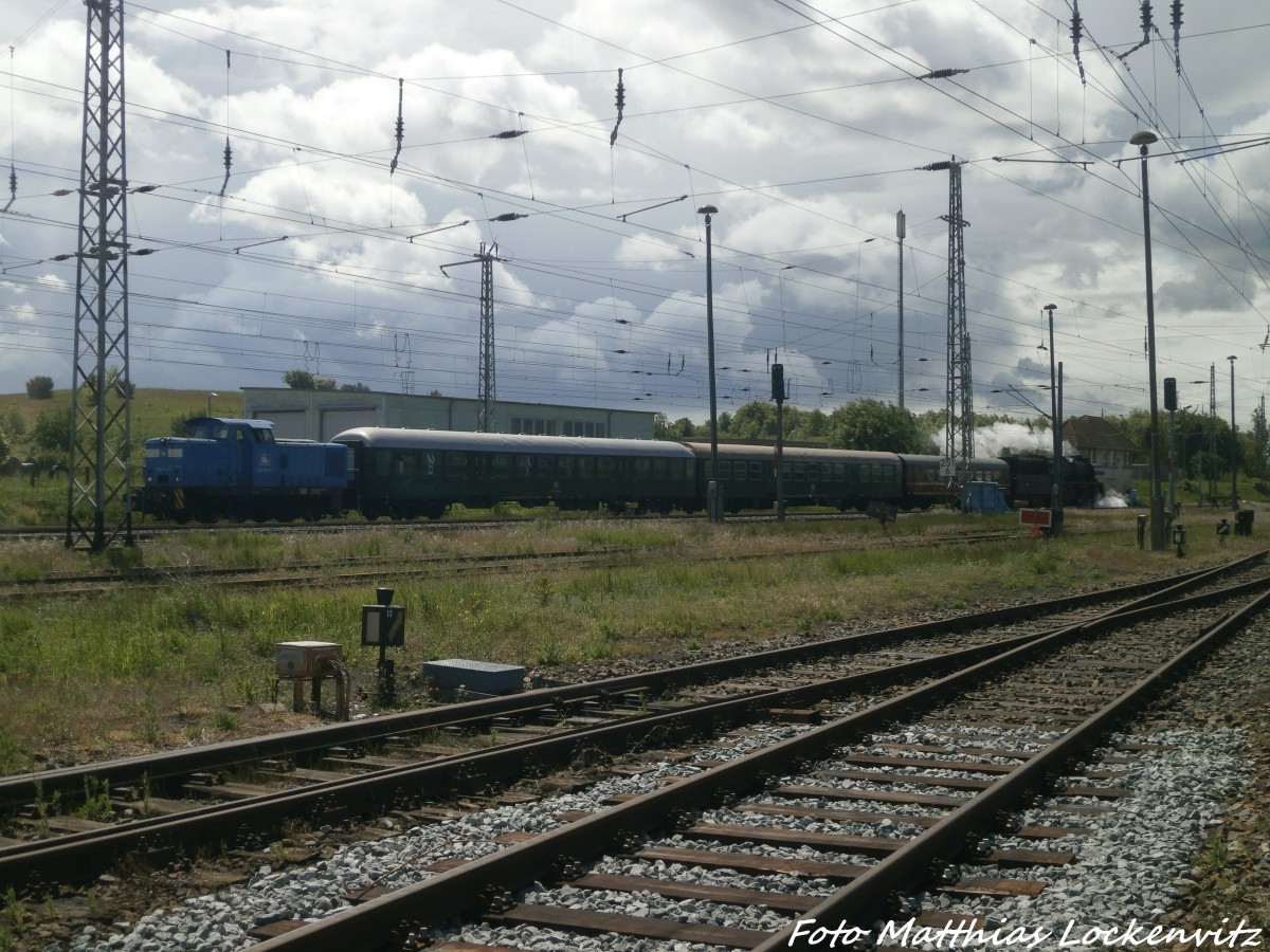 PRESS 346 001 mir 35 1097 beim einfahren in Bergen auf R�gen am 30.5.15