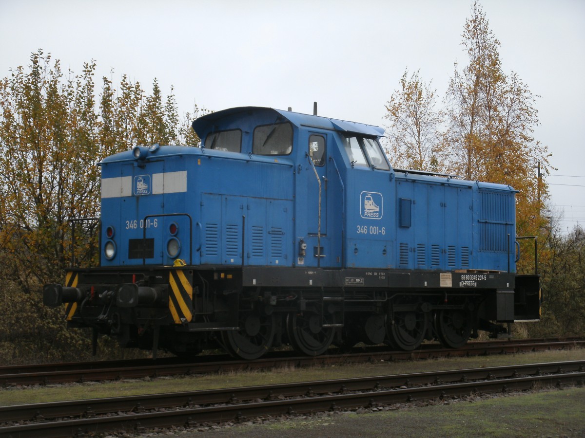 PRESS 346 001 stand,am 16.November 2013,in Mukran.