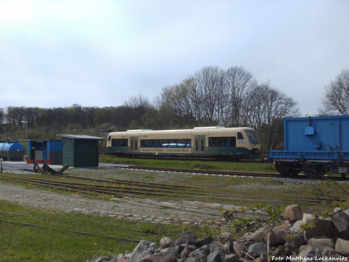PRESS 650 032-4 unterwegs nach Bergen auf R�gen am 17.4.14
