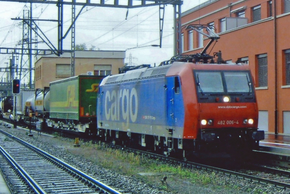 Regen und 482 006 waren am 24 September 2010 anwesend in Muttenz.