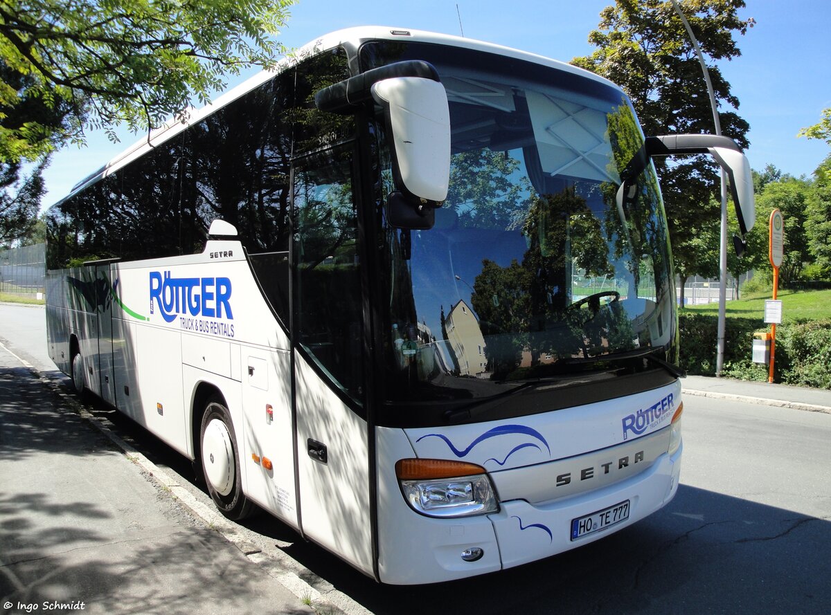 R�ttger KFZ-Vermietung aus Schwarzenbach am Wald | HO-TE 777 | Setra 415 GT-HD | 23.07.2012 in Hof